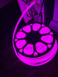 Hortum LED ışık mor