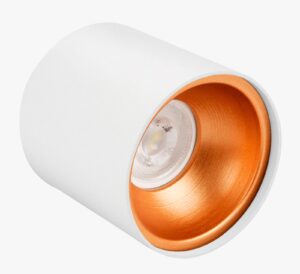 Duvar-Tavan tipi spot bakır-beyaz